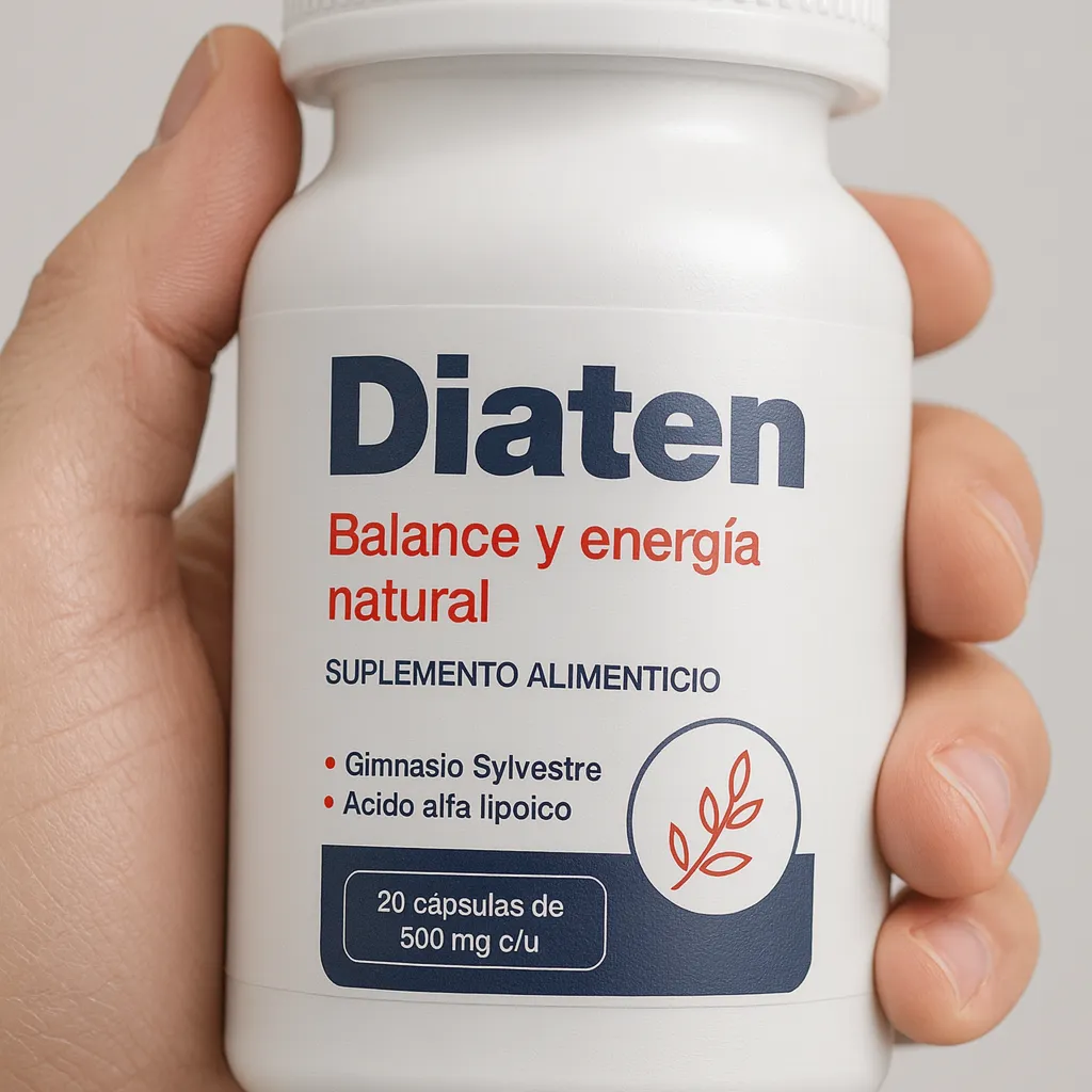 Foto del paquete de Diaten de un cliente real