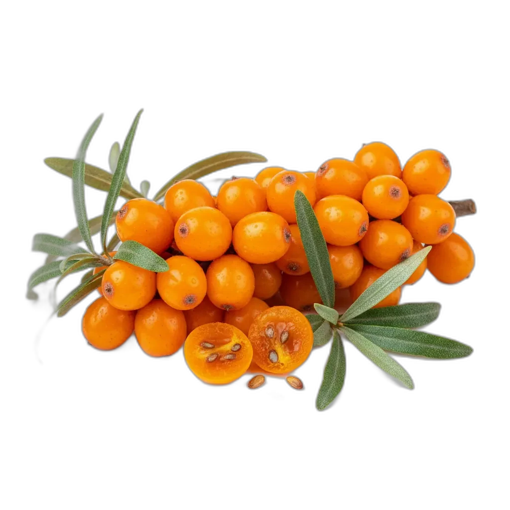 Espino amarillo - baya rica en antioxidantes naturales